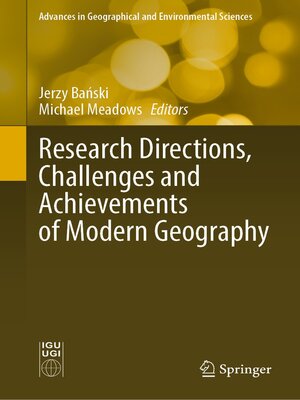 cover image of Research Directions, Challenges and Achievements of Modern Geography